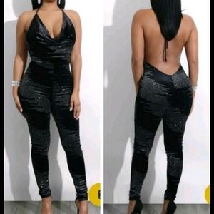 New shimmer jumpsuit